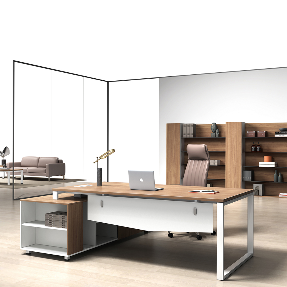 Woodworking Desk Chair - Heißer Verkauf Moderne l-förmige Executive-Arbeitsmöbel Computer