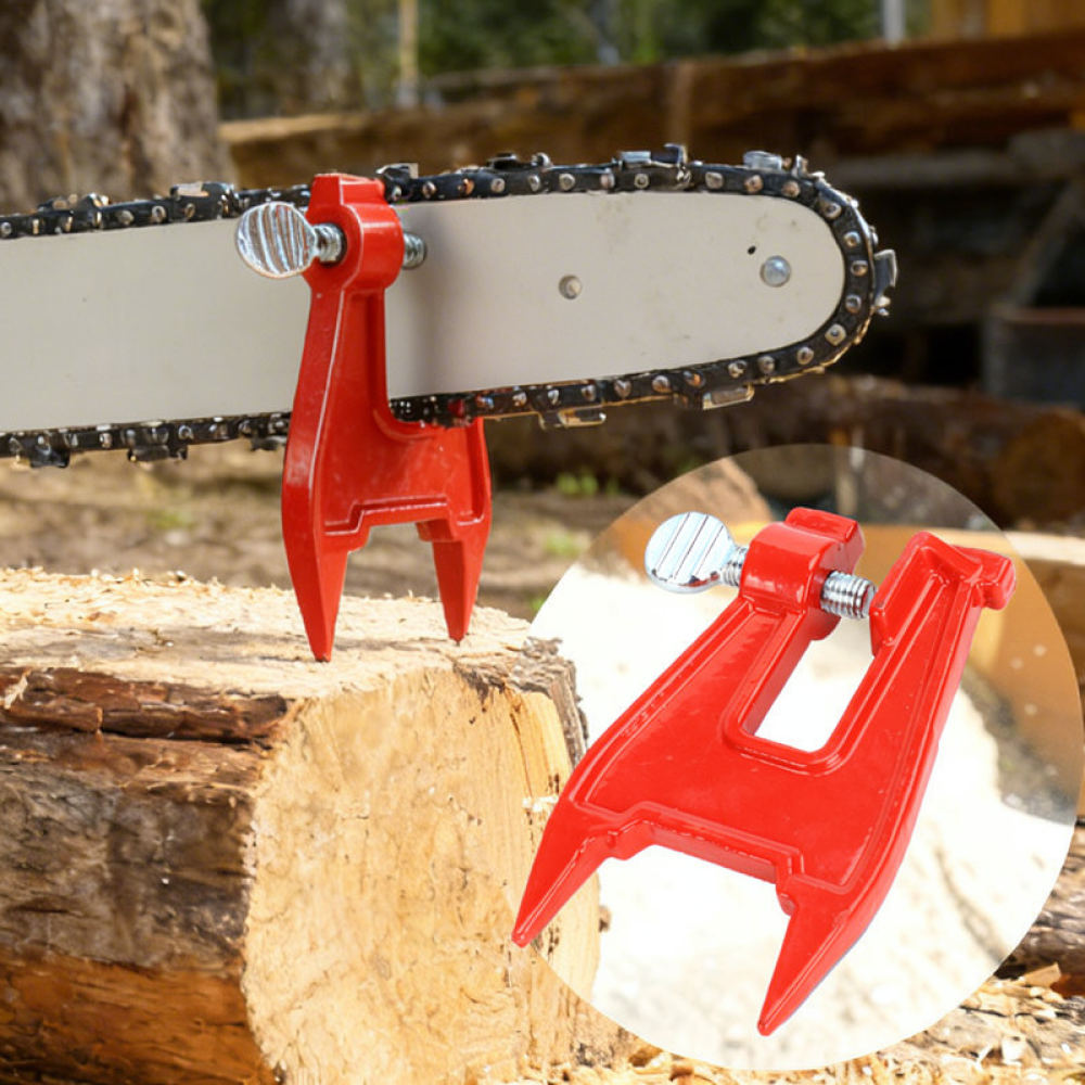 Woodworking Jigsaw - Kettensägen-Schienenklemme, Schleifhalter, Holzbearbeitungswerkzeug, Outdoor-Fällerei-Wartung, Zubehör für