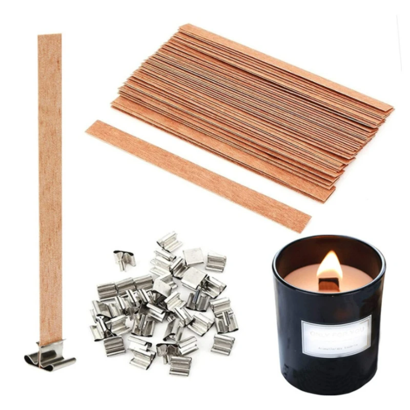 Woodworking Z Clips - 30 Stück hochwertiger Kerzendocht aus Holz