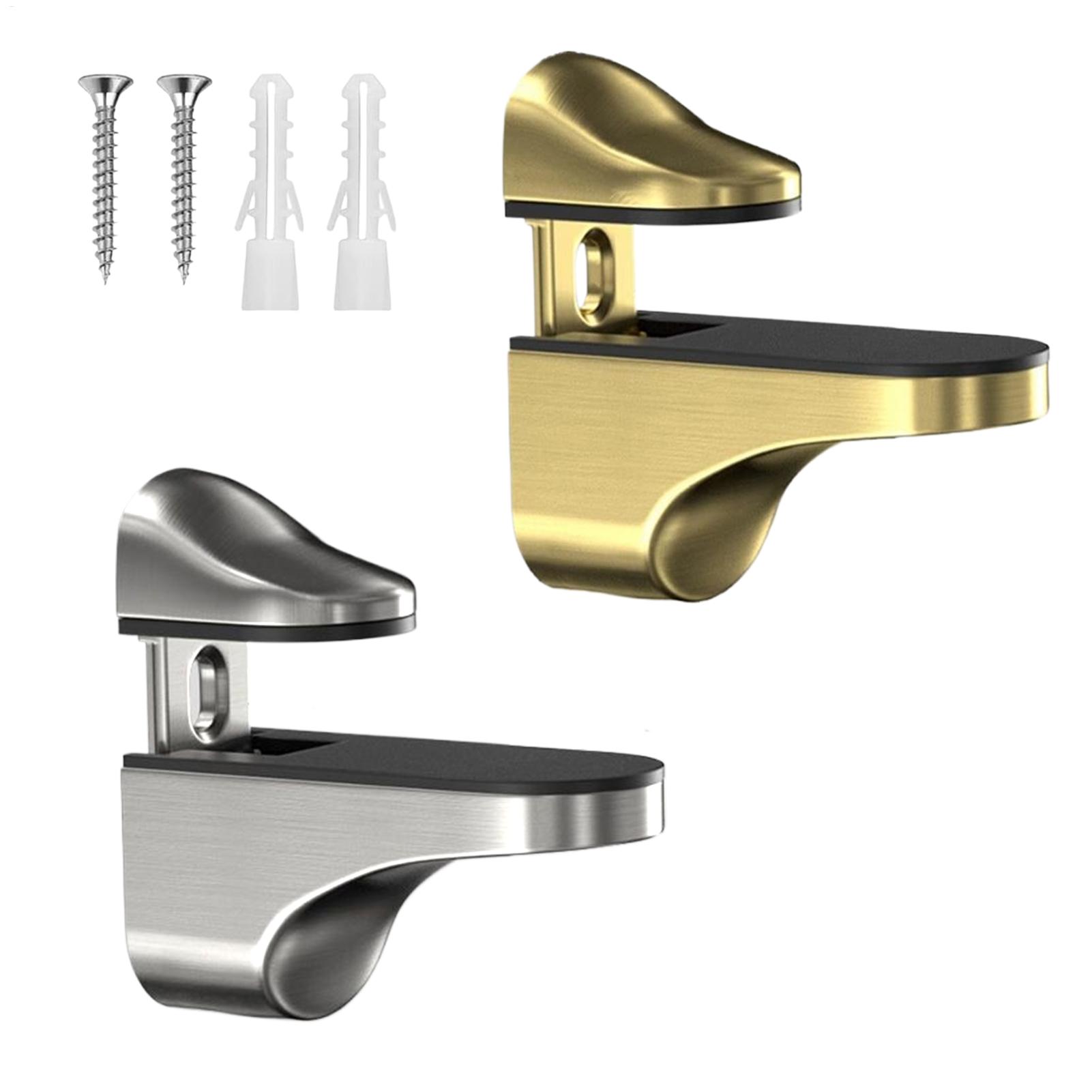 Woodworking Z Clips - Regalhalterungen, verstellbare Duschregalhalterungen aus Glas, Halter,