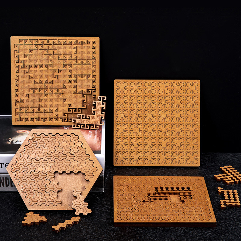 Woodworking Jigsaw - Unmögliches Holzpuzzle IQ-Puzzles für Erwachsene Unmögliche