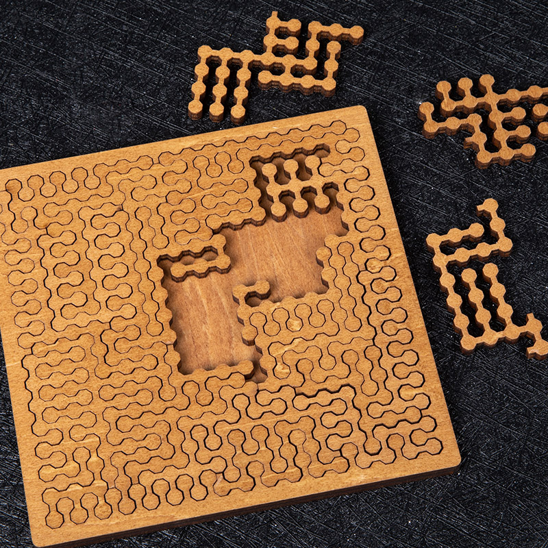 Unmögliches Holzpuzzle IQ-Puzz – Woodworking Jigsaw Bewertung und Preis
