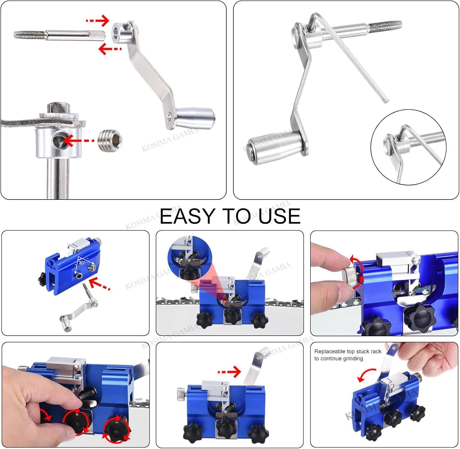 Tragbarer Manueller Kettensäge – Woodworking Jigsaw Bewertung und Preis