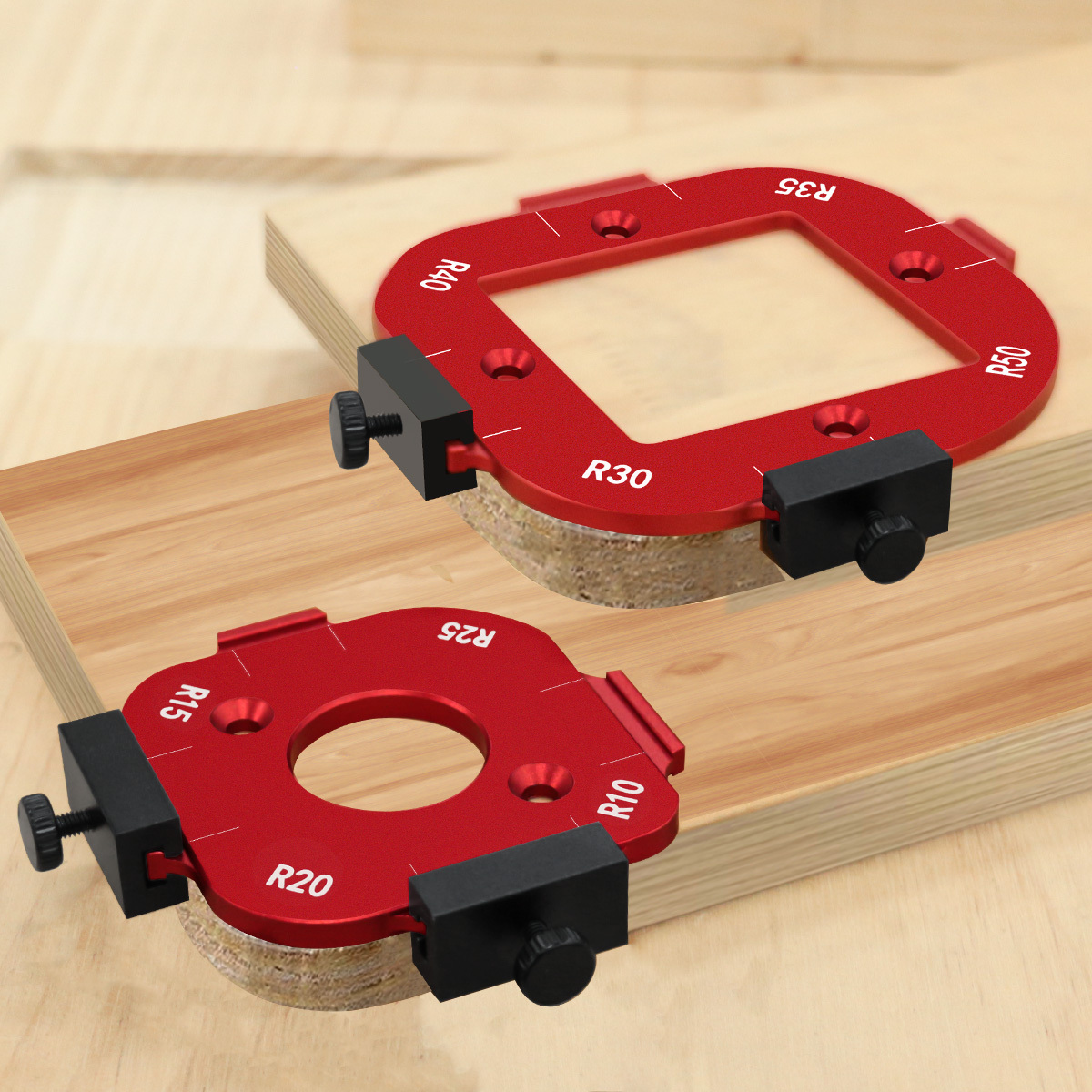 Aluminium-Eckradius-Schablonen – Woodworking Z Clips Bewertung und Preis