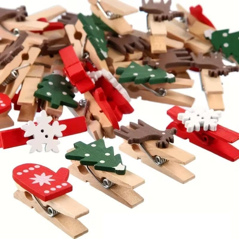 50/100 Stück Weihnachts-Holzkl – Woodworking Z Clips Bewertung und Preis