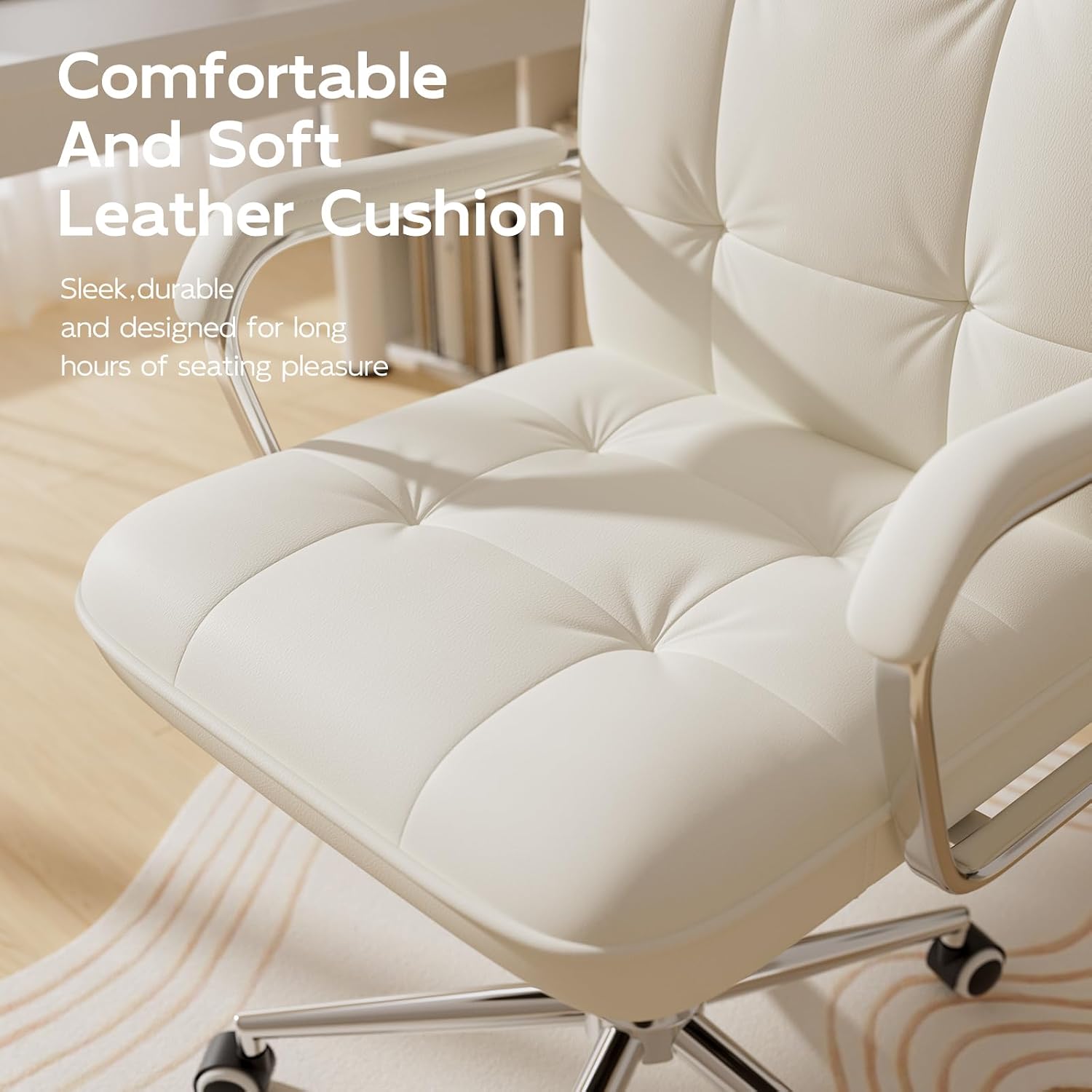 Bürostuhl aus Leder mit mittle – Woodworking Desk Chair Bewertung und Preis