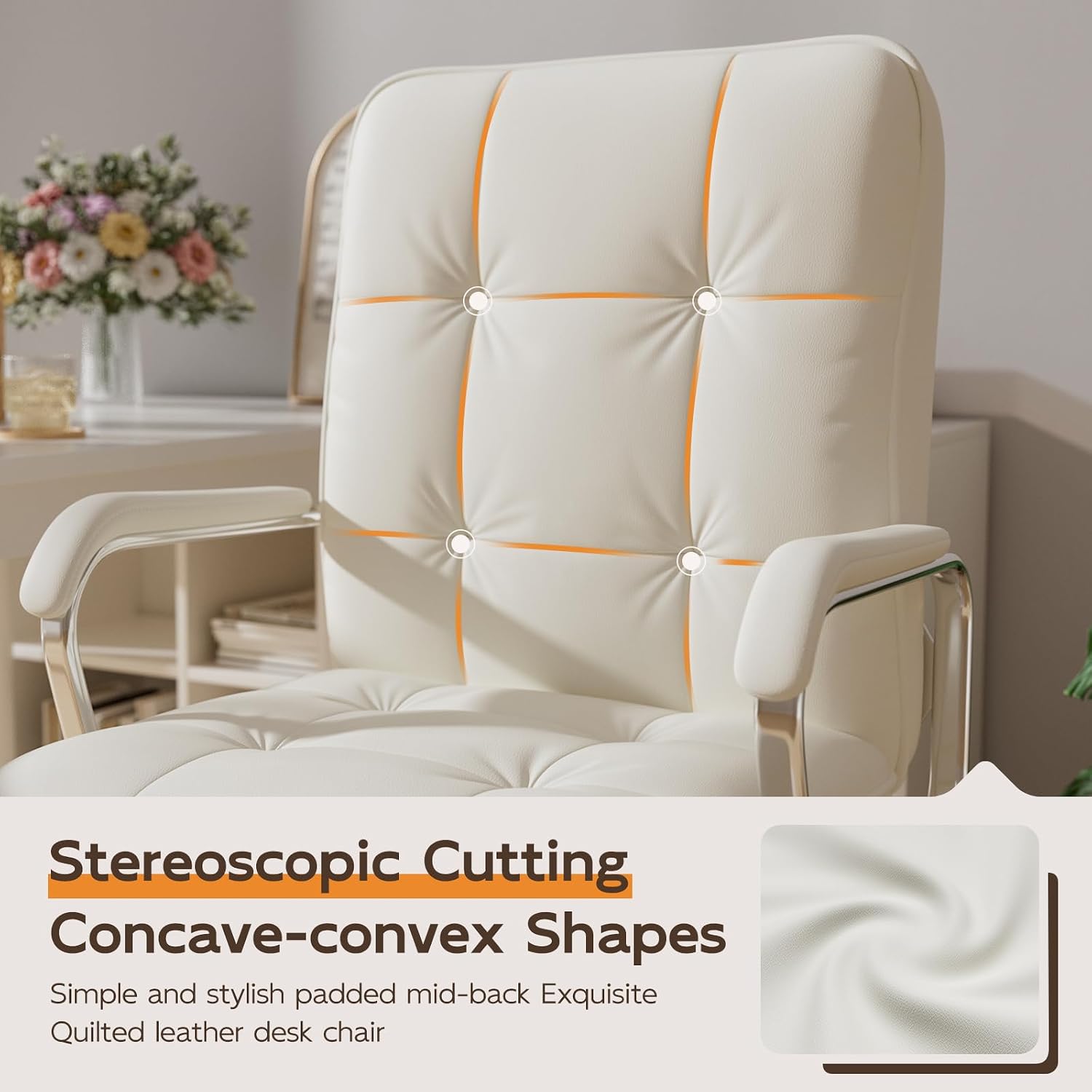 Bürostuhl aus Leder mit mittle – Woodworking Desk Chair Bewertung und Preis