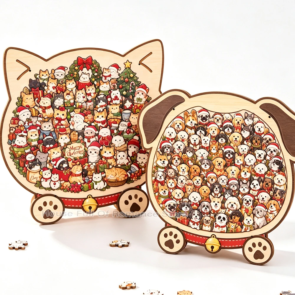 Weihnachtliches Holzpuzzle in  – Woodworking Jigsaw Bewertung und Preis
