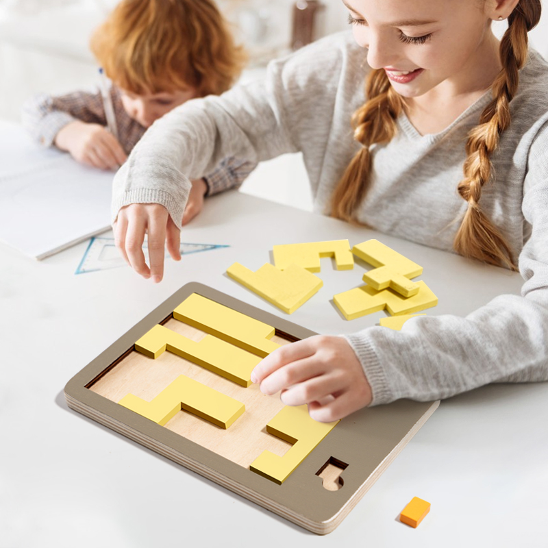 Geometrische Holzpuzzles Herau – Woodworking Jigsaw Bewertung und Preis