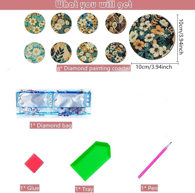 8-teiliges DIY Diamant-Malerei – Woodworking Art Bewertung und Preis